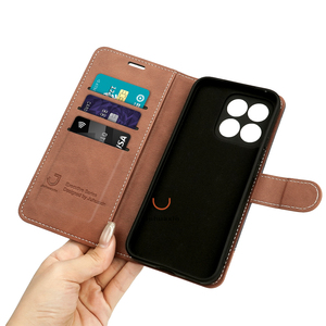 Funda de cuero con tapa y billetera para teléfono Soporte Y Ranuras Para Tarjetas Funda De Cuero Con Iman Para Celular - Product Image 3