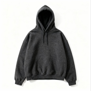 Vente en gros de sweats à capuche surdimensionnés en coton de haute qualité, vierges, personnalisables avec logo, avec poches, grammage lourd, Ziakot Industry - Product Image 5