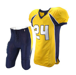 Nuevo Diseño de Uniforme de Fútbol Americano, Uniforme Deportivo para Equipo, Hecho de 100% Poliéster - Product Image 4