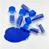 Peptida Tembaga Biru 99% GHK-Cu Kemurnian Tinggi Bahan Baku Kosmetik Bubuk Larut Air C14H21CuN6O6 CAS 89030955 Kemasan 1g Berkualitas