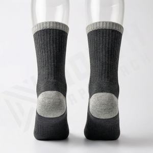 <b>Men</b> Custom Cotton Anti Slip Hiking Outdoor Ankle <b>Sports</b> <b>Socks</b> Breathable Athletic Trekking Durable Soft Customized Color Pairs - Product Image 2