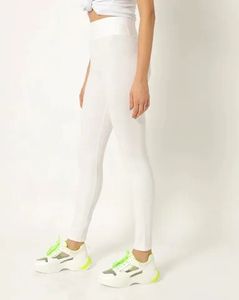 Leggings personnalisés en Spandex/Nylon respirants, antibactériens, taille haute, longueur cheville, pour toutes les saisons - Product Image 2