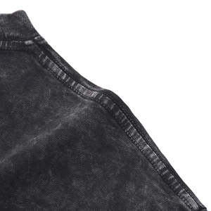 Custom Plus Size Oversized Casual Solid T-<b>Shirt</b> 240g Washed 100% Cotton Vintage Style Women's Tee Embroidery Digital Printing - Product Image 4