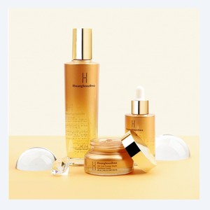 ชุดผลิตภัณฑ์ดูแลผิวหน้าสไตล์เกาหลี K-Beauty Hwanghoozihwa 24K Gold Prestige Repair ชุดดูแลผิวพื้นฐาน 3 ชิ้น - Product Image 5