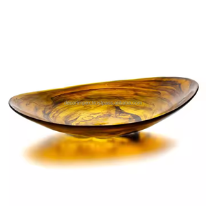 Cuenco de resina para servir en la cocina y la Mesa para regalos de devolución de bodas y decoración del hogar, cuenco de resina para servir hecho a mano - Product Image 3