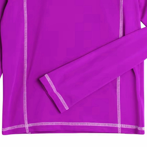 Rashguard léger et respirant pour garçons, à manches longues, séchage rapide, en polyester et élasthanne, avec protection UV, design personnalisé imprimé, écologique et de qualité supérieure - Product Image 3