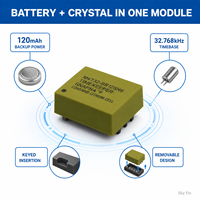 Module de batterie chronomètre Stock M4T32-BR12SH6 2.8V 120mAh 32.768kHz SNAPHAT RTC de secours pour composants électroniques