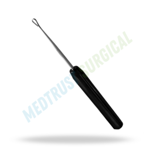 Cureta Teardrop de 15 Pulgadas, Instrumento Neuroquirúrgico para Cirugía de Columna, Cureta Ósea, Herramienta Quirúrgica - Product Image 4