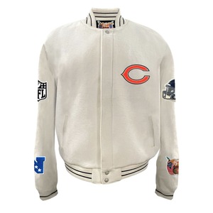 Veste de sport en cuir écologique coupe-vent pour streetwear - Product Image 1