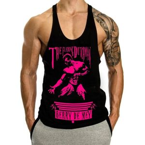 Camisetas sin mangas de verano para hombre, chaleco transpirable de algodón en forma de I, sudadera sin mangas para exteriores, camisetas deportivas para Fitness - Product Image 6