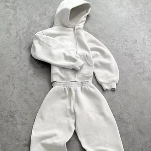 Trajes Deportivos Personalizados al por Mayor para Hombre, Conjuntos Deportivos Casuales con Cierre Completo, Trajes de Gimnasio para Correr, Estilo Personalizado, Trajes Deportivos a la Moda - Product Image 3