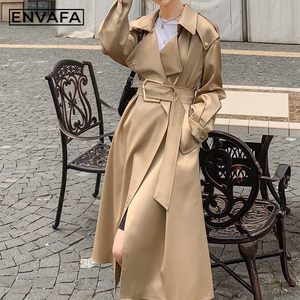 Nouveau Trench-Coat pour Femmes, Trench-Coat Long Surdimensionné, Trench-Coats Personnalisés pour Femmes, Trench-Coats de Luxe pour Femmes, Fabrication en Gros OEM ODM - Product Image 3
