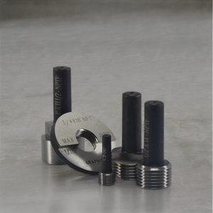 NPT/NPTF/PTF/NGT Thread plug <b>gauge</b> Basic Step Min/Max Custom <b>gauges</b> manufactured ANSI/ASME/ISO Calibrated Oil Hardened Steel - Product Image 1