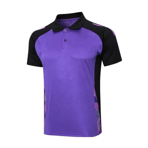 Plus Size Men's Breathable Printed Solid Quick Dry for <b>Shirt</b> Contrast Color Short Sleeve Sport for for Teamwear - Product Image 3