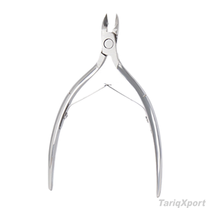 Professional Silver <b>Cuticle</b> Nipper Stainless Steel Dead Skin Clipper <b>Cuticle</b> Trimmer for Smooth & Clean Nails - Product Image 2