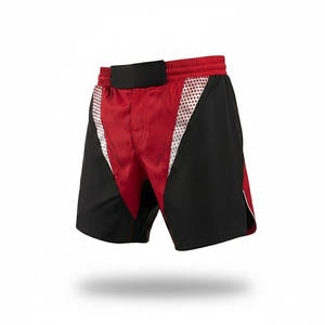 กางเกง MMA คุณภาพสูงสำหรับผู้ชาย ผ้าโพลีเอสเตอร์ แบบเรียบ สำหรับฝึกซ้อมมวย ชกมวย ขายส่งราคาถูก คาราเต้ ศิลปะการต่อสู้ - Product Image 2