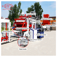 Machine à briques Hongfa QT12-15F, machine à fabriquer des blocs à haute efficacité, haute capacité