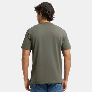 100% organic long <b>staple</b> cotton. Iconic compact 180gsm midweight jersey fabric t shirt - Product Image 3