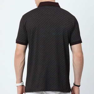 T-shirt Homme Manches Courtes Style Vintage de Qualité Supérieure, Boutons sur le Devant, Séchage Rapide, Spandex/Coton, Nouvelle Arrivée - Product Image 3