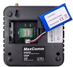 Terminal Inalámbrico Fijo Maxcomm FCT-600 4G LTE VoLTE |   Gateway Analógico de Emergencia para Ascensores y PSTN a Celular - Product Image 3