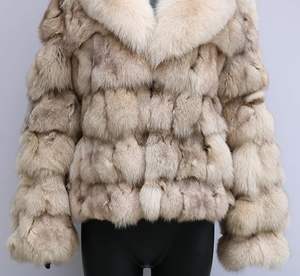 Manteau en fausse fourrure de renard personnalisé, épais et chaud pour l'hiver, veste en fausse fourrure tendance pour femmes - Product Image 2