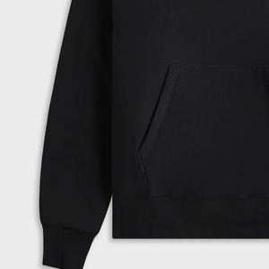 เสื้อฮู้ดดี้ทรงหลวมสำหรับผู้ชาย พร้อมโลโก้ที่ปรับแต่งได้ แขนยาวและปลายแขนแบบริบ เหมาะสำหรับผู้ซื้อจำนวนมาก สวมใส่สบาย - Product Image 3