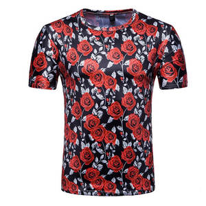 Camiseta Sublimada para Hombre, Cómoda y Transpirable, de Poliéster/Algodón, Estilo Urbano, Secado Rápido, Ecológica y Personalizable, en Oferta - Product Image 1