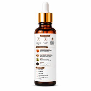Gotas Líquidas de Cordyceps de Marca Privada 30ml, Extracto de Cordyceps para Apoyo Inmunológico y Suplemento Energético, Fabricante OEM ODM - Product Image 2