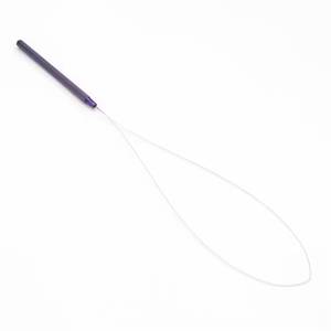 Kit d'outils de pose et de retrait d'extensions capillaires Morje Surgical de haute qualité avec pinces en acier inoxydable et étui violet - Product Image 2