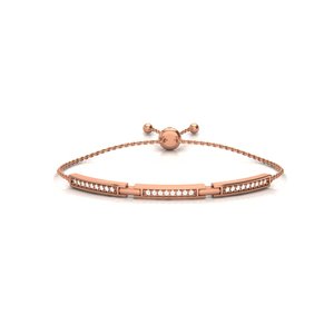 Pulsera ajustable de plata de ley con dijes colgantes finos para mujer, regalos de joyería personalizados y moda diaria - Product Image 3