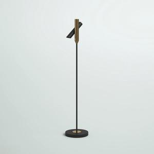 Lampe de sol moderne minimaliste pour chambre à coucher, design LED, 10 LED en fer, style nordique moderne blanc pour salon, 15 - 30 7.5 - Product Image 1