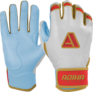 ถุงมือเบสบอลหนังแท้ขายส่ง สีตามสั่ง ข้อมือสั้น กันลื่น ปิดด้วยแถบตีนตุ๊กแก คุณภาพสูง ผลิตโดย Adiha Impex - Product Image 3