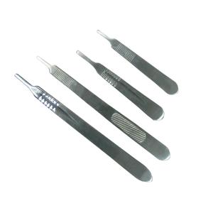 Manche de scalpel chirurgical manuel pour implants dentaires (Modèle DI-504) - Acier inoxydable certifié CE, poignée ergonomique, différentes tailles - Product Image 2