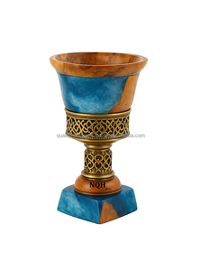 2026 luxe nacre en bois Bakhoor brûleur avec couvercle en verre à la main arabe Mubkhar pour Oud encens moderne décor à la maison cadeau - Product Image 4