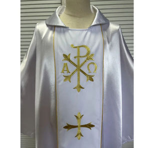 Robes de Chorale Unisexe de Haute Qualité pour Seniors, Modèle Trinity à Plis, avec Étoles – Vente en Gros OEM – Robes d'Église et de Clergé - Product Image 2