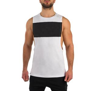 High Quality <b>Men's</b> Slim Fitted Gym Singlets <b>Vest</b> Custom Logo <b>Stringer</b> Plain Tank Top Blank Bodybuilding <b>Vest</b> - Product Image 1