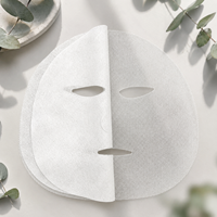 Masque facial en TENCEL Y143 Eucalyptus S-Weave, substrat 40 g/m², fibre de Lyocell importée, 100 % d'origine végétale, masque sec en feuille