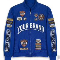 Veste de moto de qualité supérieure respirante pour toutes les saisons, hiver/été, vente en gros OEM, logo brodé personnalisé, patch Nascar pour hommes