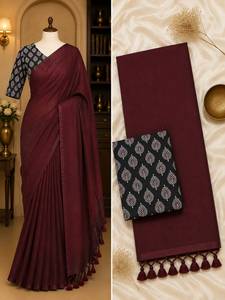 Presentando el Nuevo Tejido de Algodón Khadi para Sarees y Blusas, 0.80 metros, Magic - Product Image 4