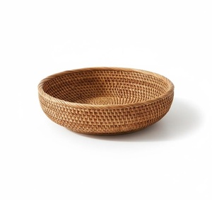 Contenedor de Alimentos de Mimbre Tejido a Mano, Estilo Vintage, Ecológico, con Diseño Multifuncional para Uso en la Cocina, 50x40x30cm - Product Image 3