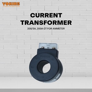 Transformador de Corriente YOKINS 200/5A, CT de 200A para Amperímetro, CT Encapsulado en Policarbonato Redondo RT43 con Terminales - Product Image 4