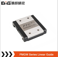 PYG Produk Terlaris Berkualitas Tinggi Material S55C Presisi C Mini Linear Guides MGW15C Linear Guide Sliders MG15mm Rel Geser 3d