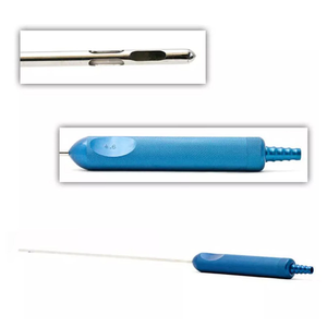 Cannule manuelle réutilisable en acier inoxydable pour transfert de graisse JS-LPI-001, logo personnalisé, CE ISO, fabricant OEM, instrument chirurgical - Product Image 1