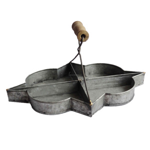 Nuevo aspecto hecho a mano galvanizado Caddy utensilios cubertería soporte Ideal para herramientas de cocina a precio mayorista por fabricante indio - Product Image 3