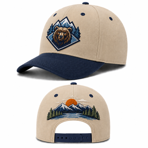 OEM Cotton Baseball <b>Cap</b> With Embroidered Front Back Artworks Adjustable <b>Snap</b> Closure Team Hat For Online Wholesale Global Supply - Product Image 1