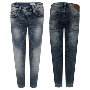 Jeans de Mezclilla para Hombre, Diseño Moderno, Transpirables, para Primavera/Verano, 100% Algodón, Marca Privada Personalizada, Precio Bajo - Product Image 1
