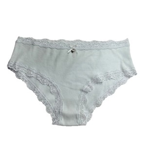 Culottes Femme Taille Basse en Dentelle Coton Côtelé avec Nœud Décoratif Douces Respirantes Quotidiennes Multicolores – Vente en Gros - Product Image 5
