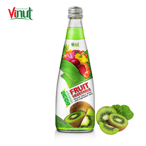 Jus de fruits et légumes Kiwi sans sucre 330ml Vinut Can - Mélange détox vert premium Échantillon gratuit Usine d'exportation Vietnam - Product Image 1