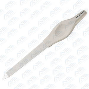 Lima de uñas de acero inoxidable al por mayor de alta calidad para salones, limas de uñas de tablero de Metal con logotipo personalizado, herramienta de manicura profesional, lima de uñas - Product Image 6