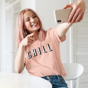 เสื้อยืดชิลสำหรับผู้หญิง เสื้อยืดลายกราฟิกผ้าฝ้ายสำหรับทุกเพศ |   ชุดเที่ยวทะเล ใส่ได้ทุกฤดู - Product Image 2